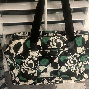 Vera Bradley Weekender Bag Imperial Rose XL